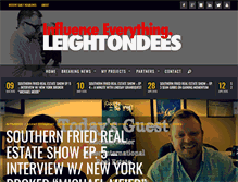 Tablet Screenshot of leightondees.com